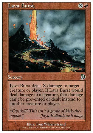 Deckmasters - Explosion de lave