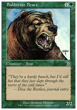 Deckmasters - Ours de Balduvia