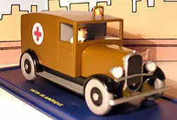 En voiture Tintin - Editions Atlas - L\'ambulance de Tintin en Amérique