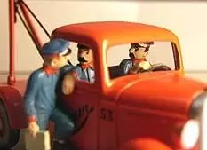 En voiture Tintin - Editions Atlas - La dépanneuse Simoun de Tintin au Pays de l\' Or Noir