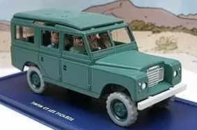 En voiture Tintin - Editions Atlas - La Land Rover du Général Tapioca de Tintin et les Picaros