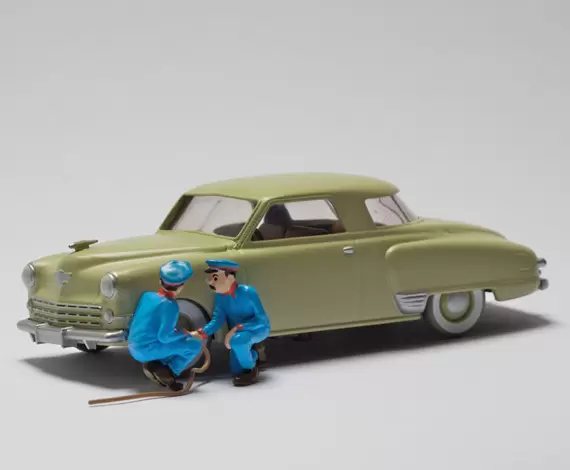 En voiture Tintin - Editions Atlas - La Studebaker de Tintin au Pays de l\' Or Noir