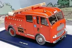 En voiture Tintin - Editions Atlas - Le camion des pompiers de l\' Île Noire