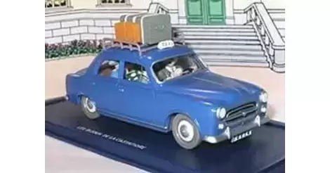 Peugeot 403 Tintin 1/24  Taxi de Moulinsart   Neuf en boite fascicule 