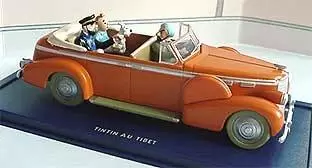 En voiture Tintin - Editions Atlas - Le taxi de New-Delhi de Tintin au Tibet