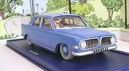 En voiture Tintin - Editions Atlas - Le taxi Ford Zephyr de l\' Île Noire
