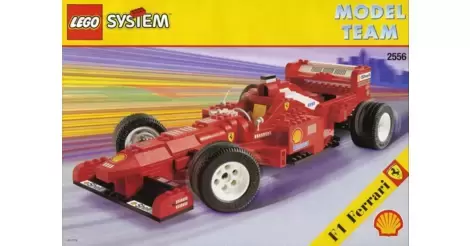 New No Box LEGO Model Team Set 2556 Ferrari Formula 1 Racing Car Race Shell F1 