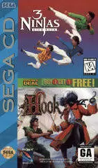 SEGA Mega CD Games - 3 Ninjas Kick Back / Hook