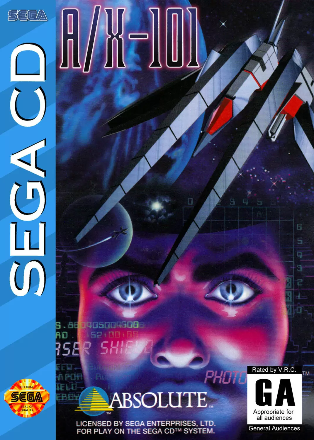 Jeux SEGA Mega CD - A/X-101