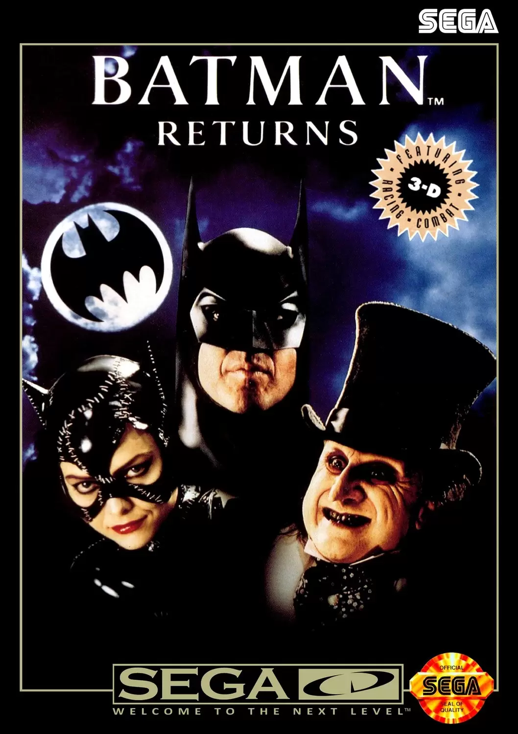 SEGA Mega CD Games - Batman Returns