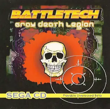 SEGA Mega CD Games - Battletech: Gray Death Legion