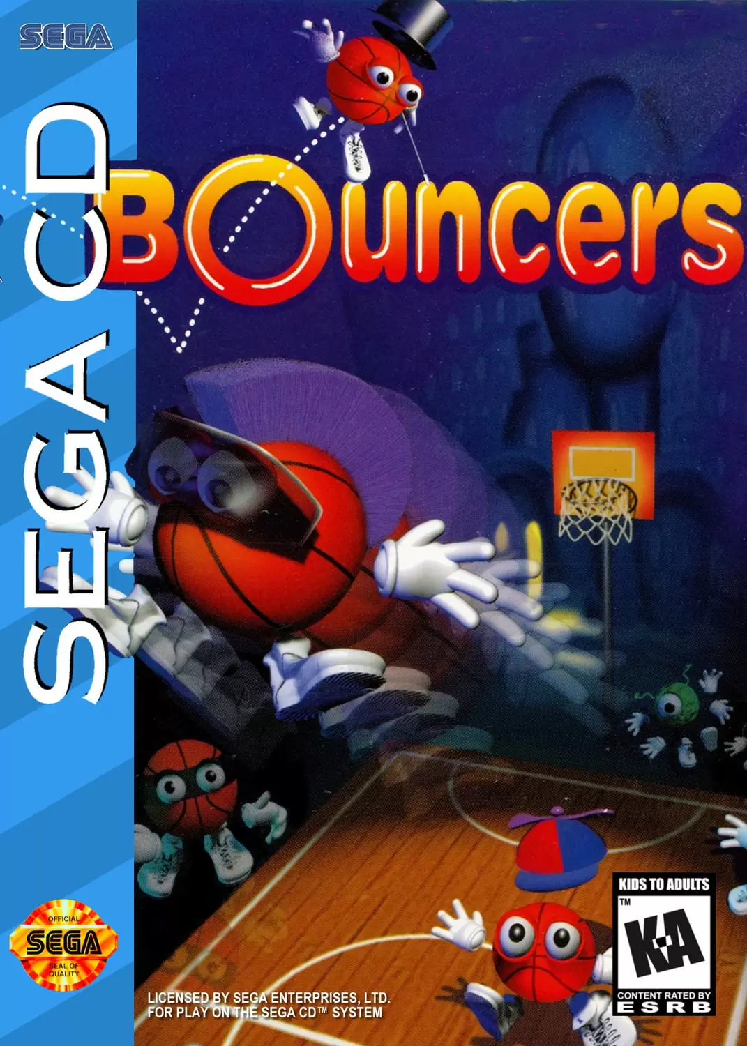 SEGA Mega CD Games - Bouncers
