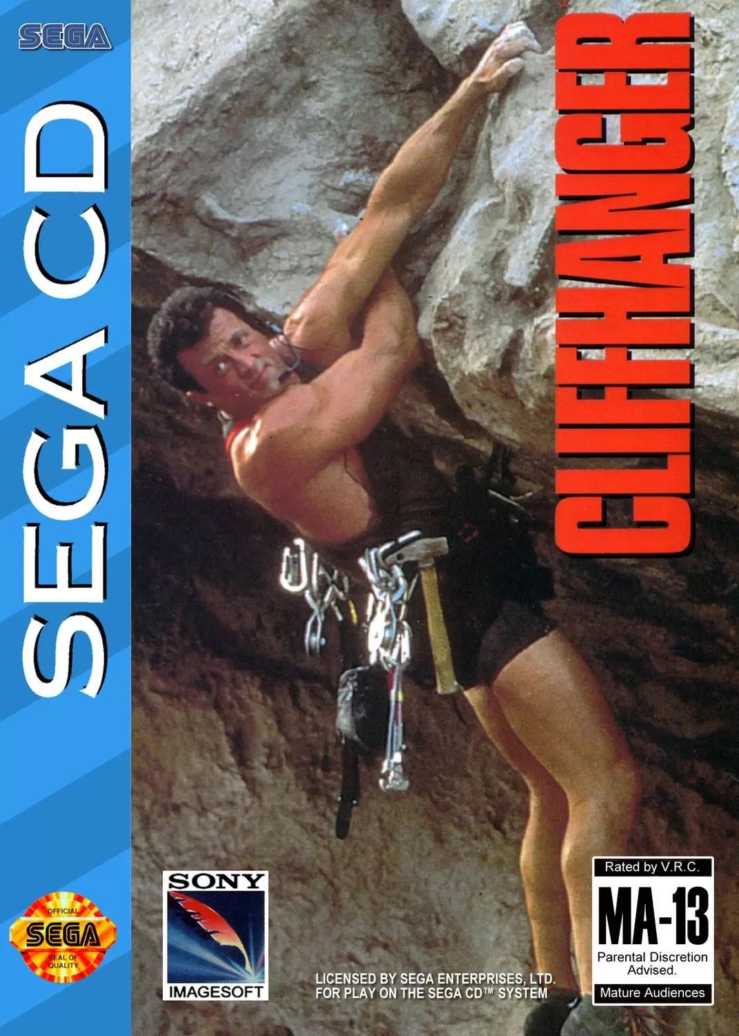 SEGA Mega CD Games - Cliffhanger