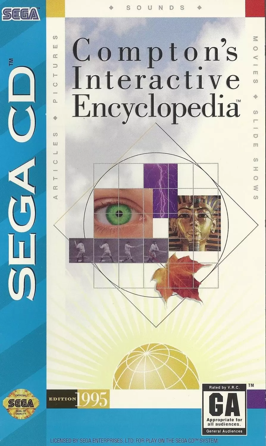 SEGA Mega CD Games - Compton\'s Interactive Encyclopedia
