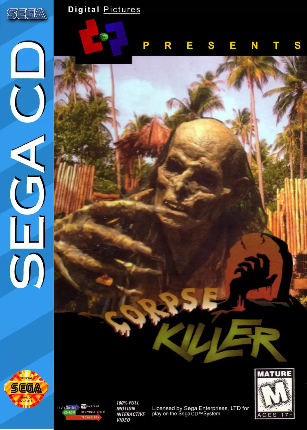 SEGA Mega CD Games - Corpse Killer