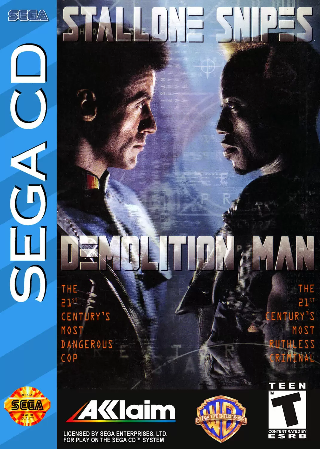 SEGA Mega CD Games - Demolition Man
