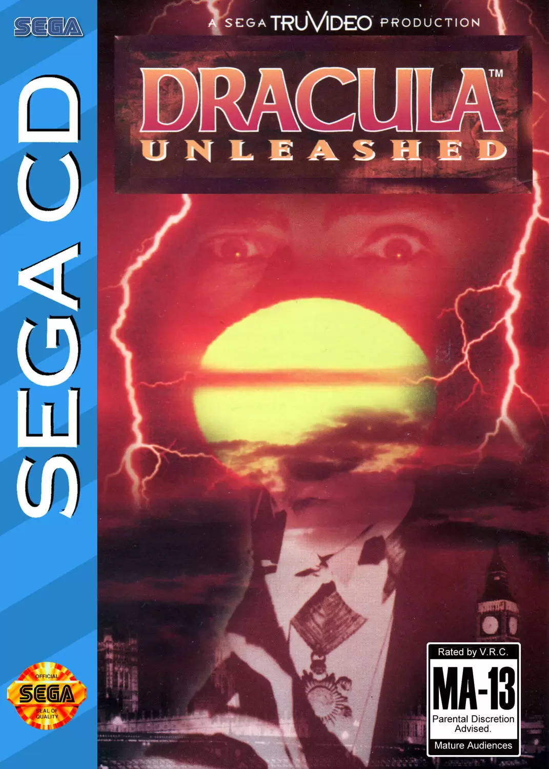 SEGA Mega CD Games - Dracula Unleashed