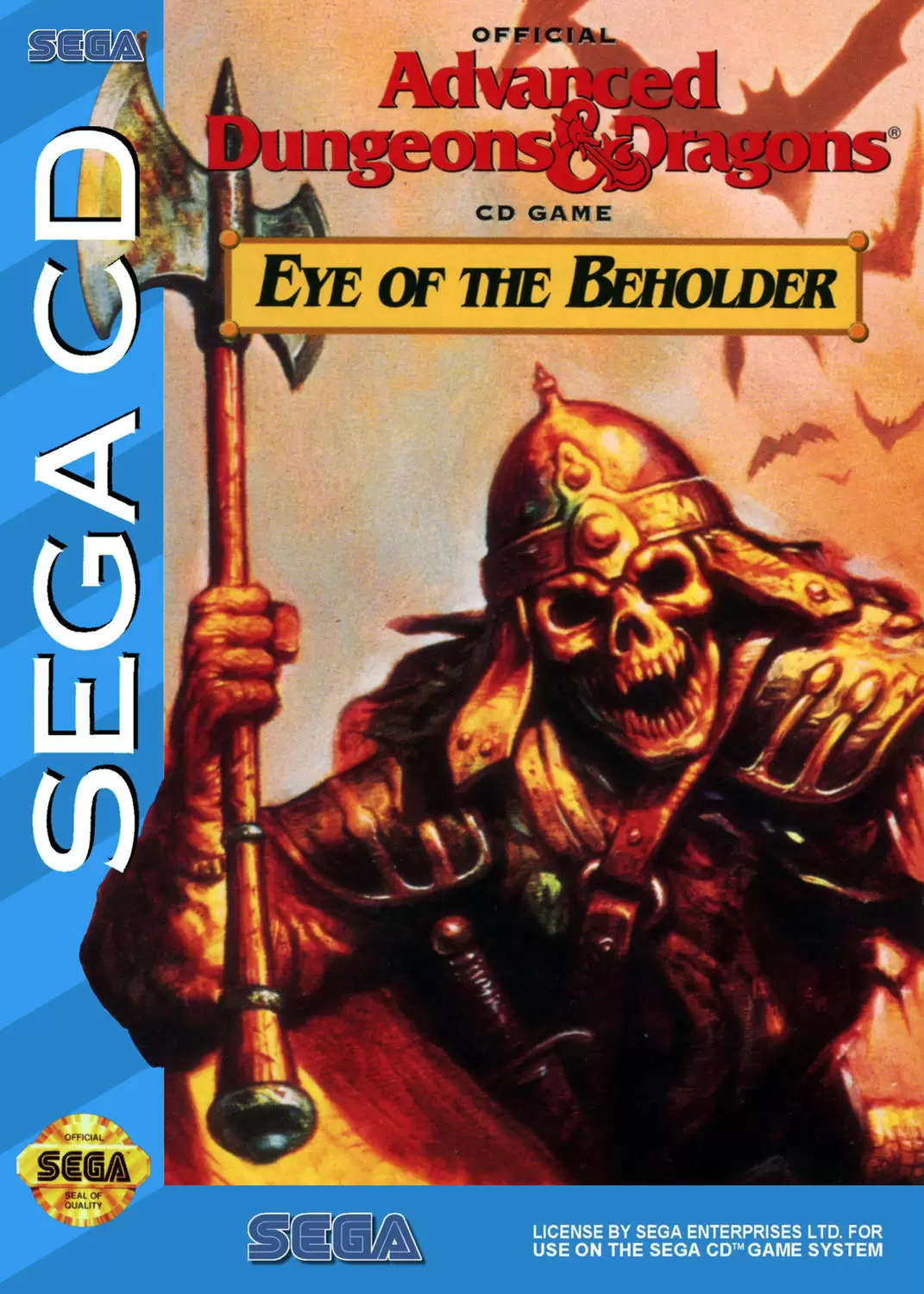 SEGA Mega CD Games - Eye of the Beholder