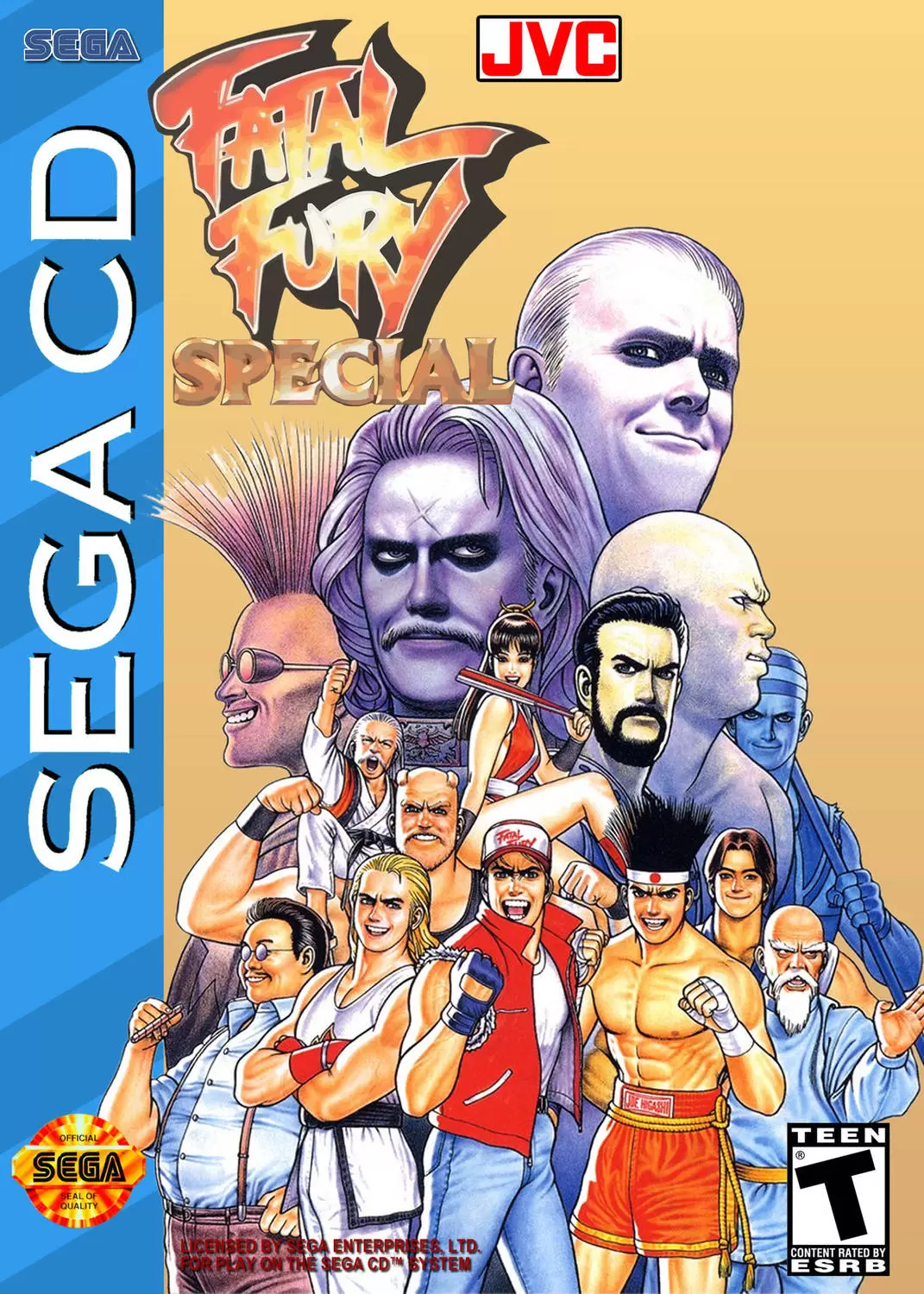 SEGA Mega CD Games - Fatal Fury Special