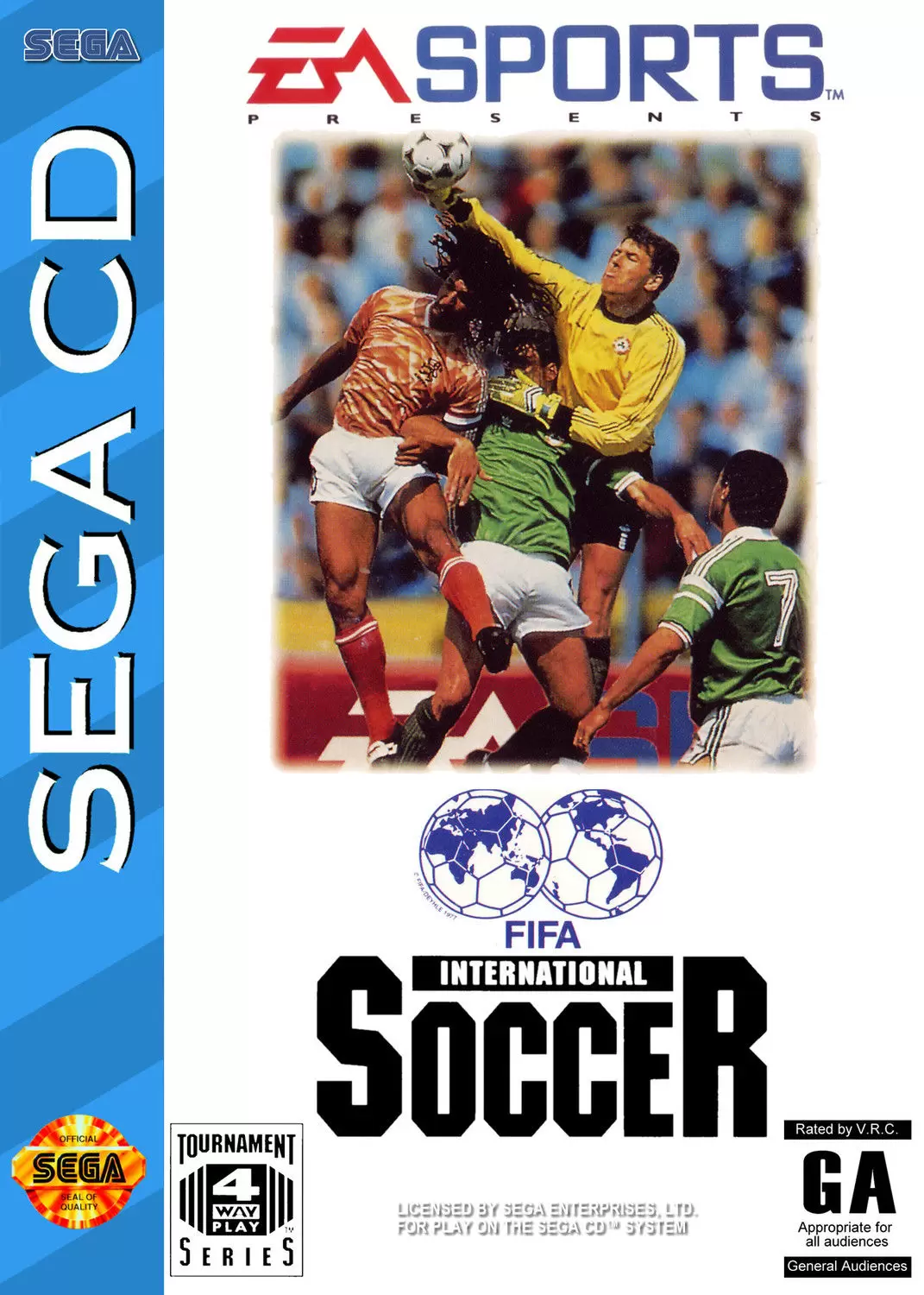 Jeux SEGA Mega CD - FIFA International Soccer