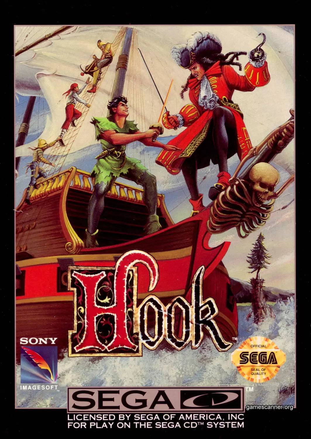 SEGA Mega CD Games - Hook
