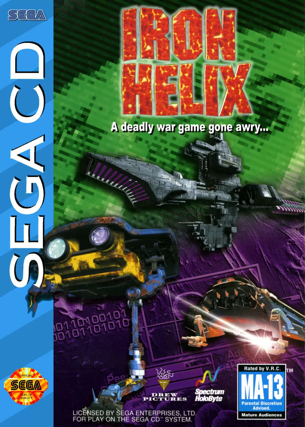 Jeux SEGA Mega CD - Iron Helix