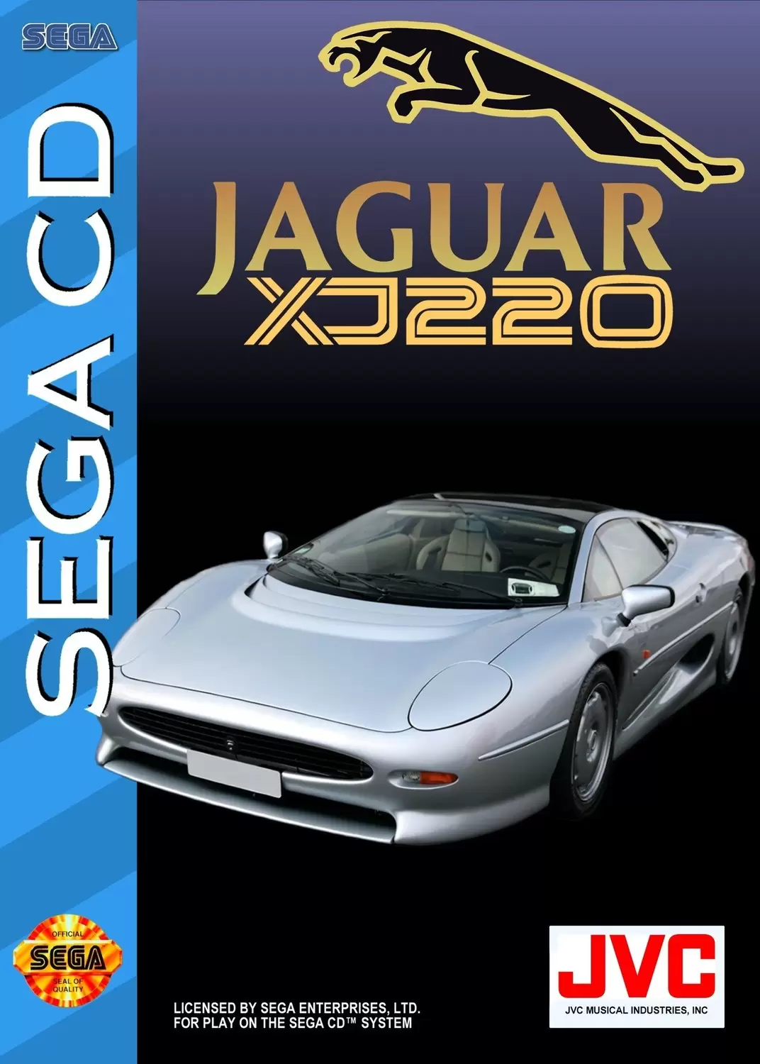 SEGA Mega CD Games - Jaguar XJ220