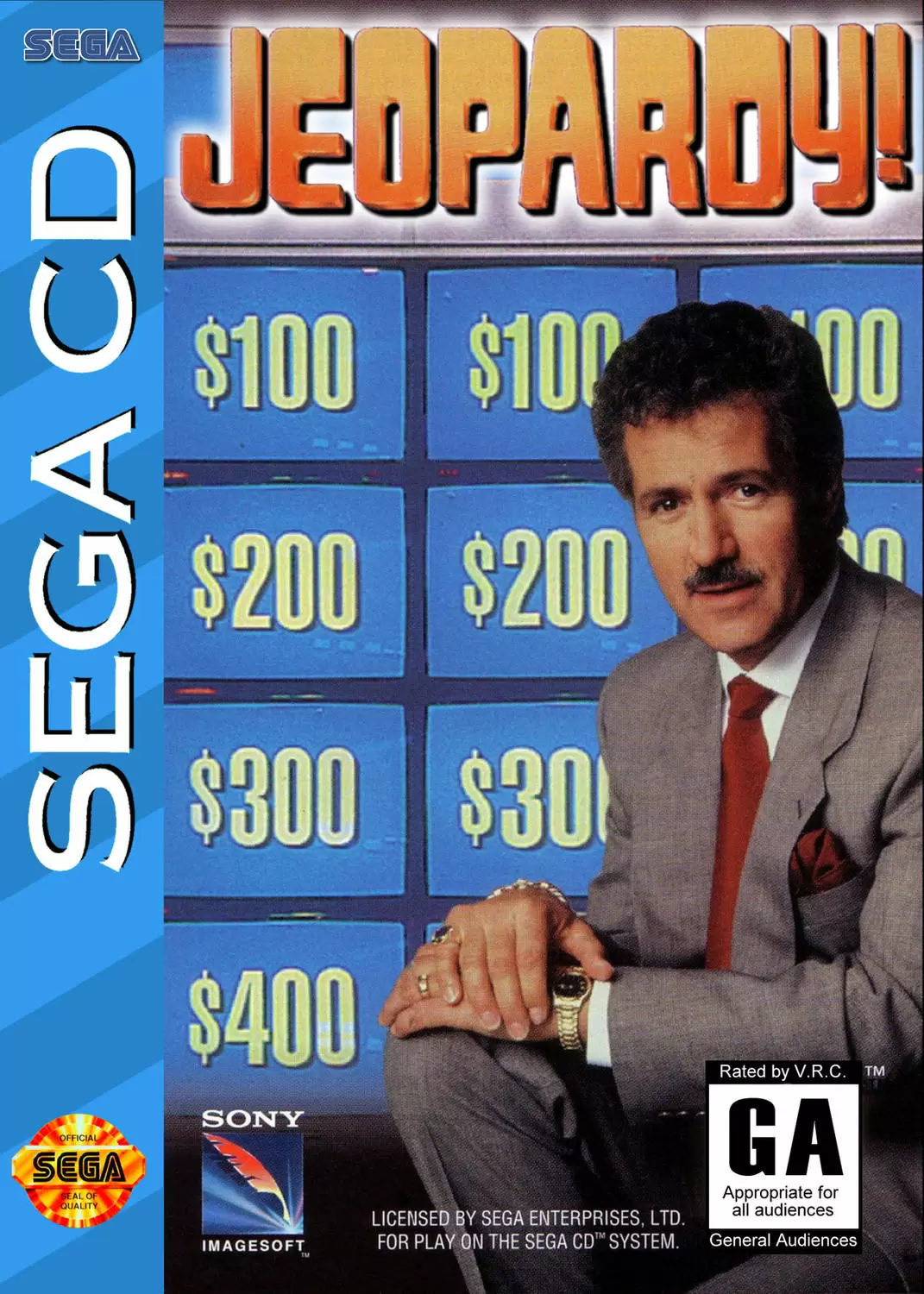 SEGA Mega CD Games - Jeopardy!