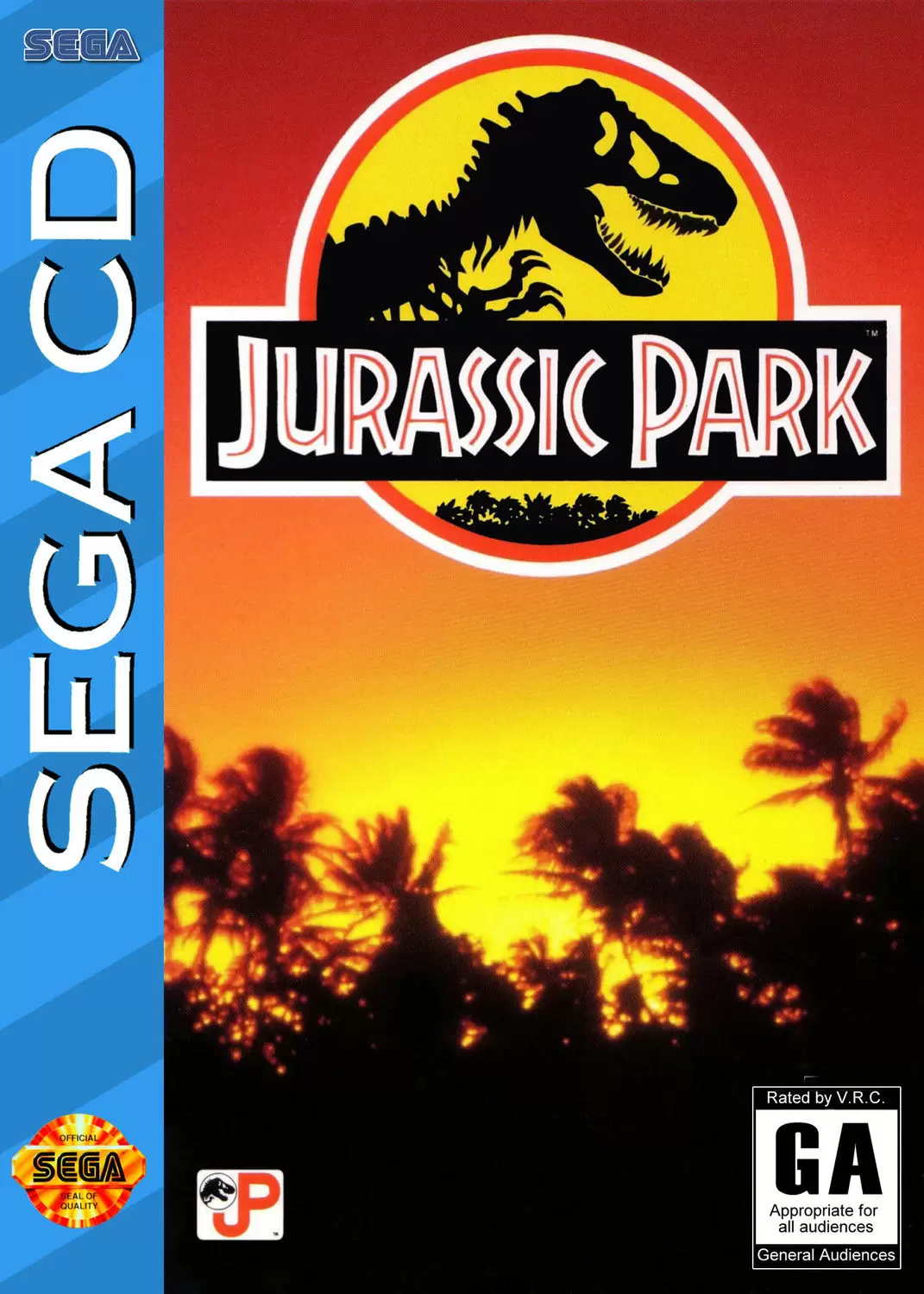 Jeux SEGA Mega CD - Jurassic Park