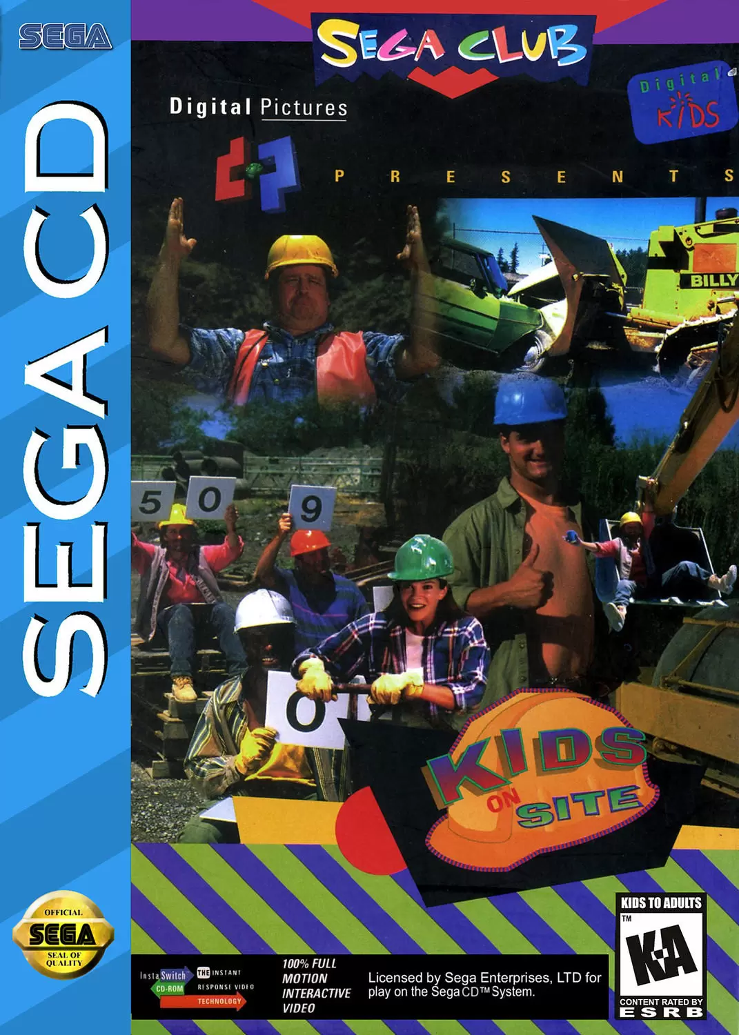 SEGA Mega CD Games - Kids on Site