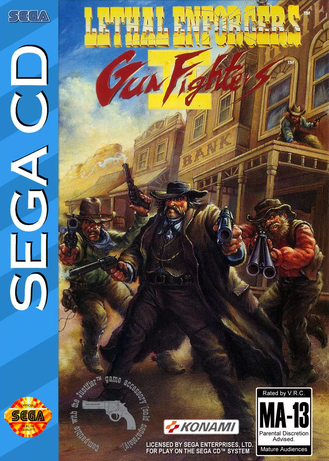 SEGA Mega CD Games - Lethal Enforcers II: Gunfighters
