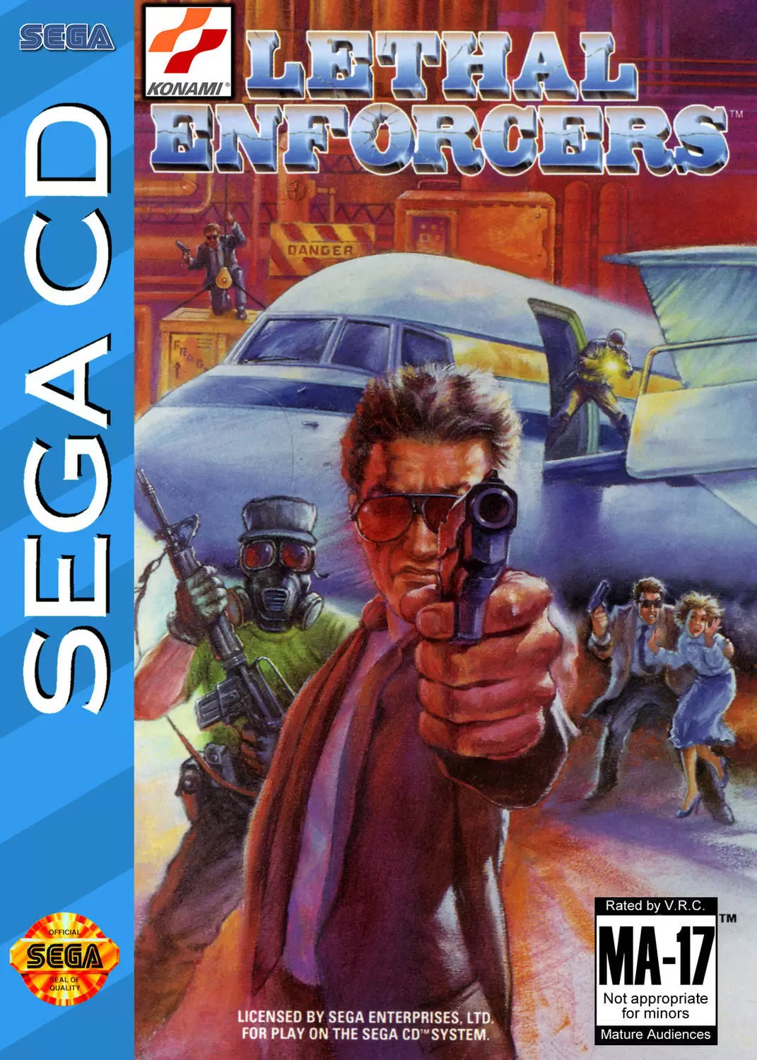 SEGA Mega CD Games - Lethal Enforcers