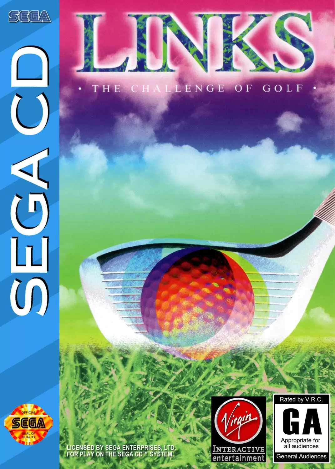 Jeux SEGA Mega CD - Links: The Challenge of Golf