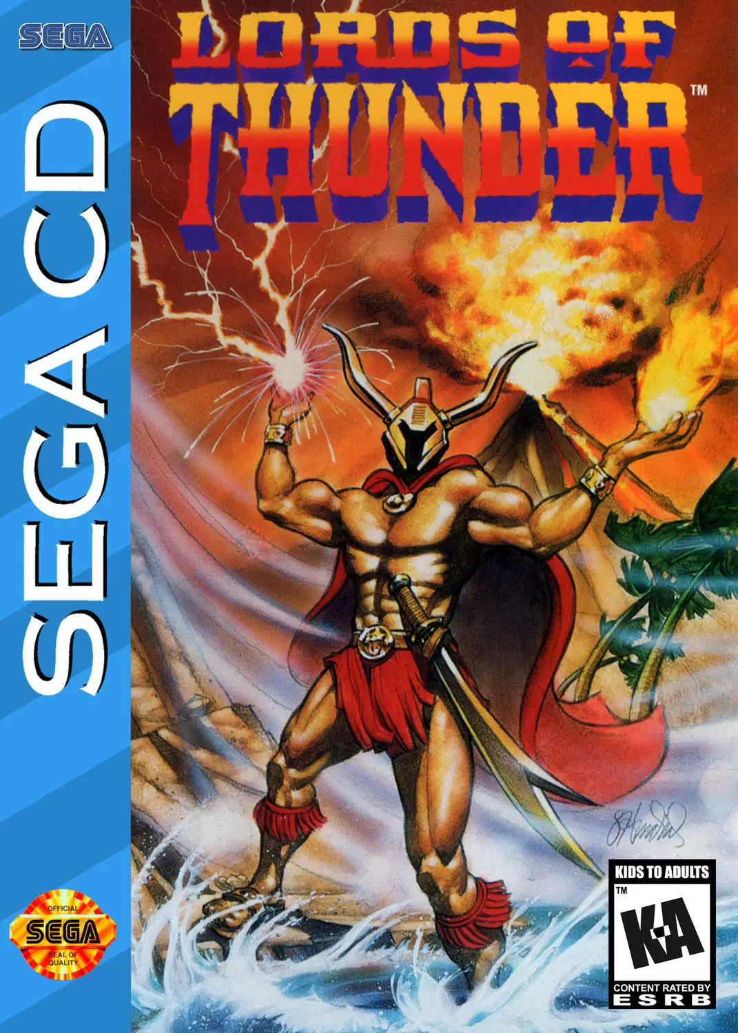 SEGA Mega CD Games - Lords of Thunder