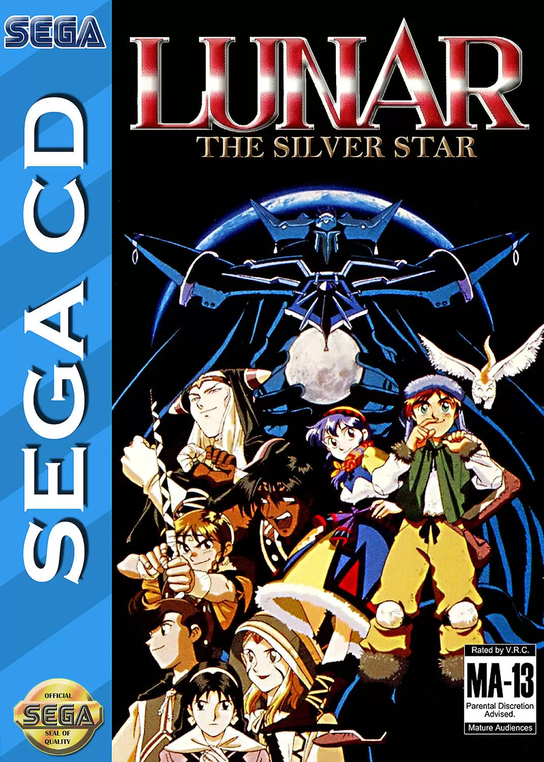 Jeux SEGA Mega CD - Lunar: The Silver Star
