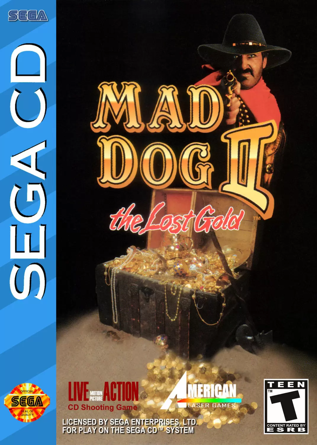 SEGA Mega CD Games - Mad Dog II: The Lost Gold