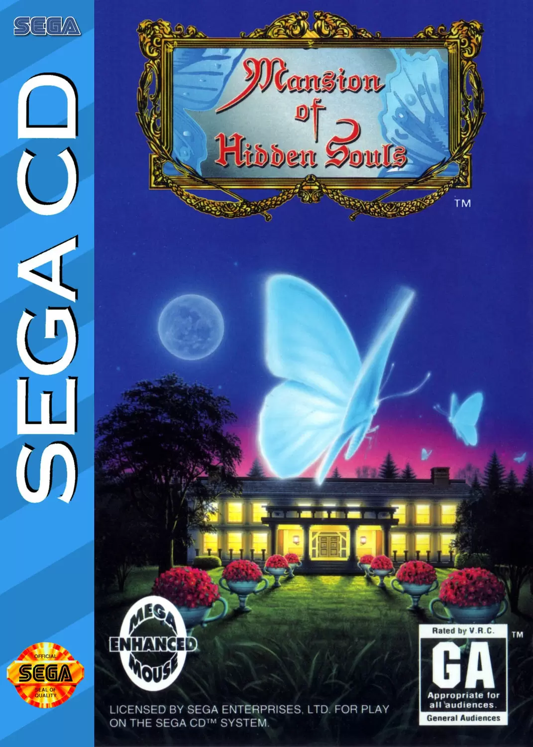SEGA Mega CD Games - Mansion of Hidden Souls