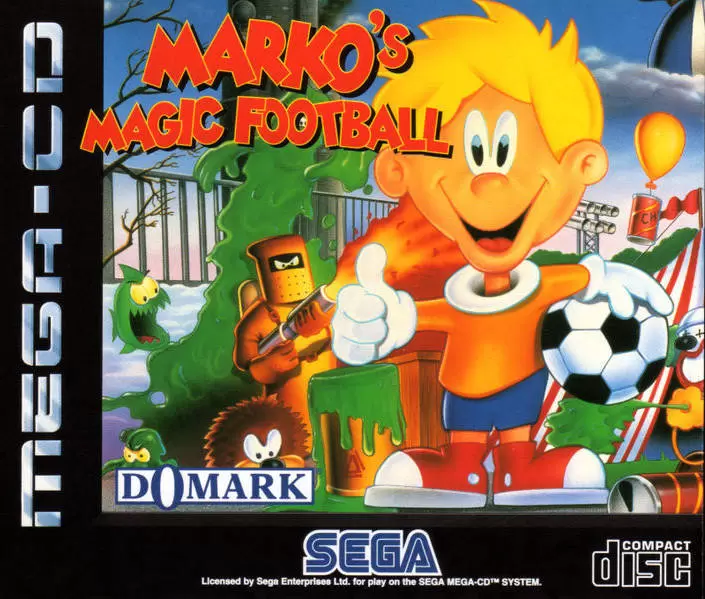 SEGA Mega CD Games - Marko\'s Magic Football