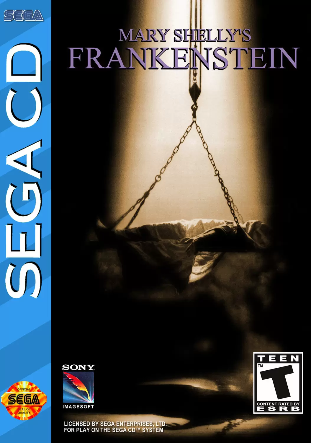 Jeux SEGA Mega CD - Mary Shelley\'s Frankenstein