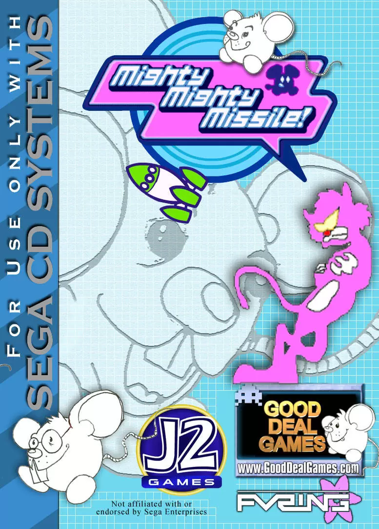 Jeux SEGA Mega CD - Mighty Mighty Missile