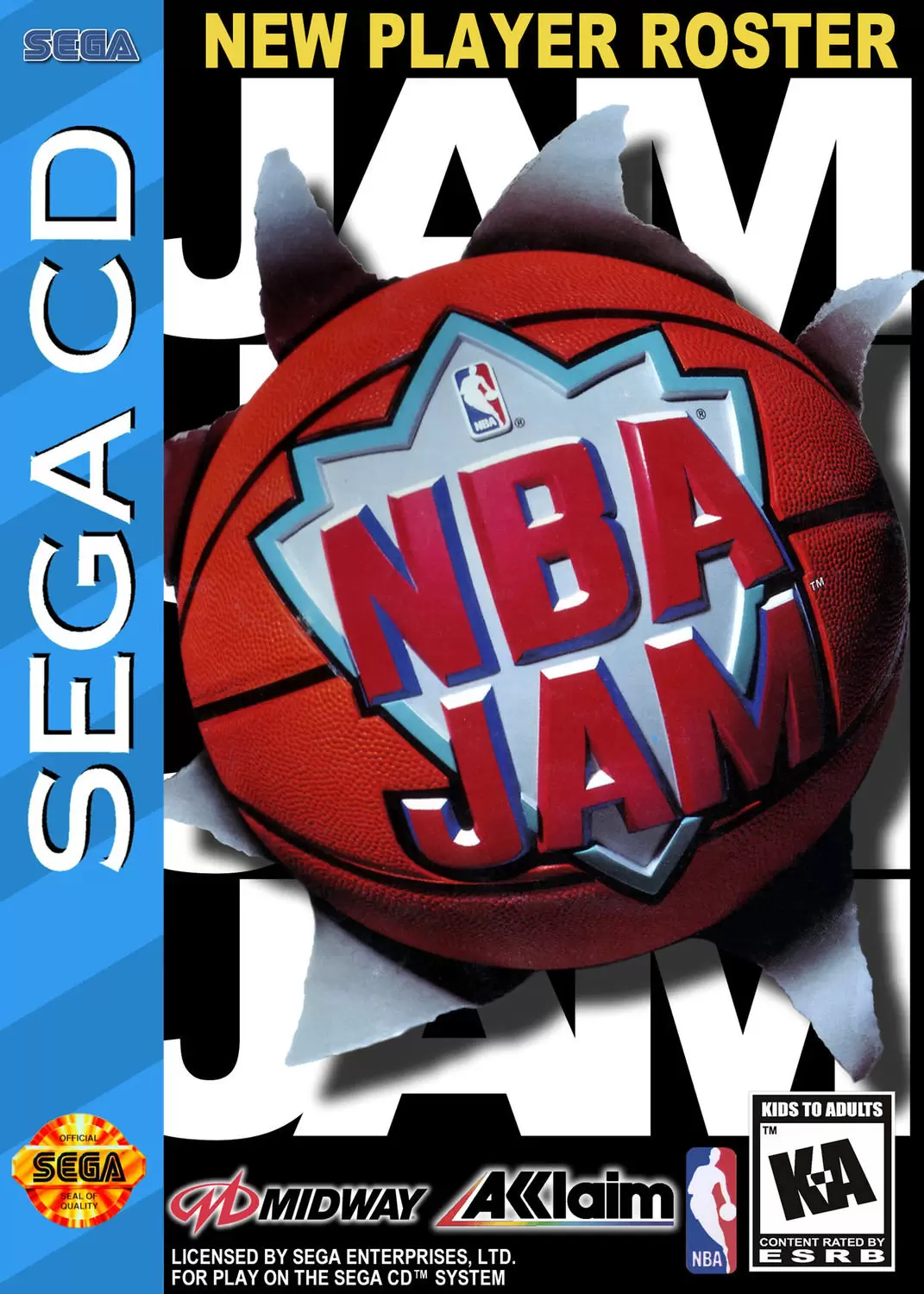 SEGA Mega CD Games - NBA Jam