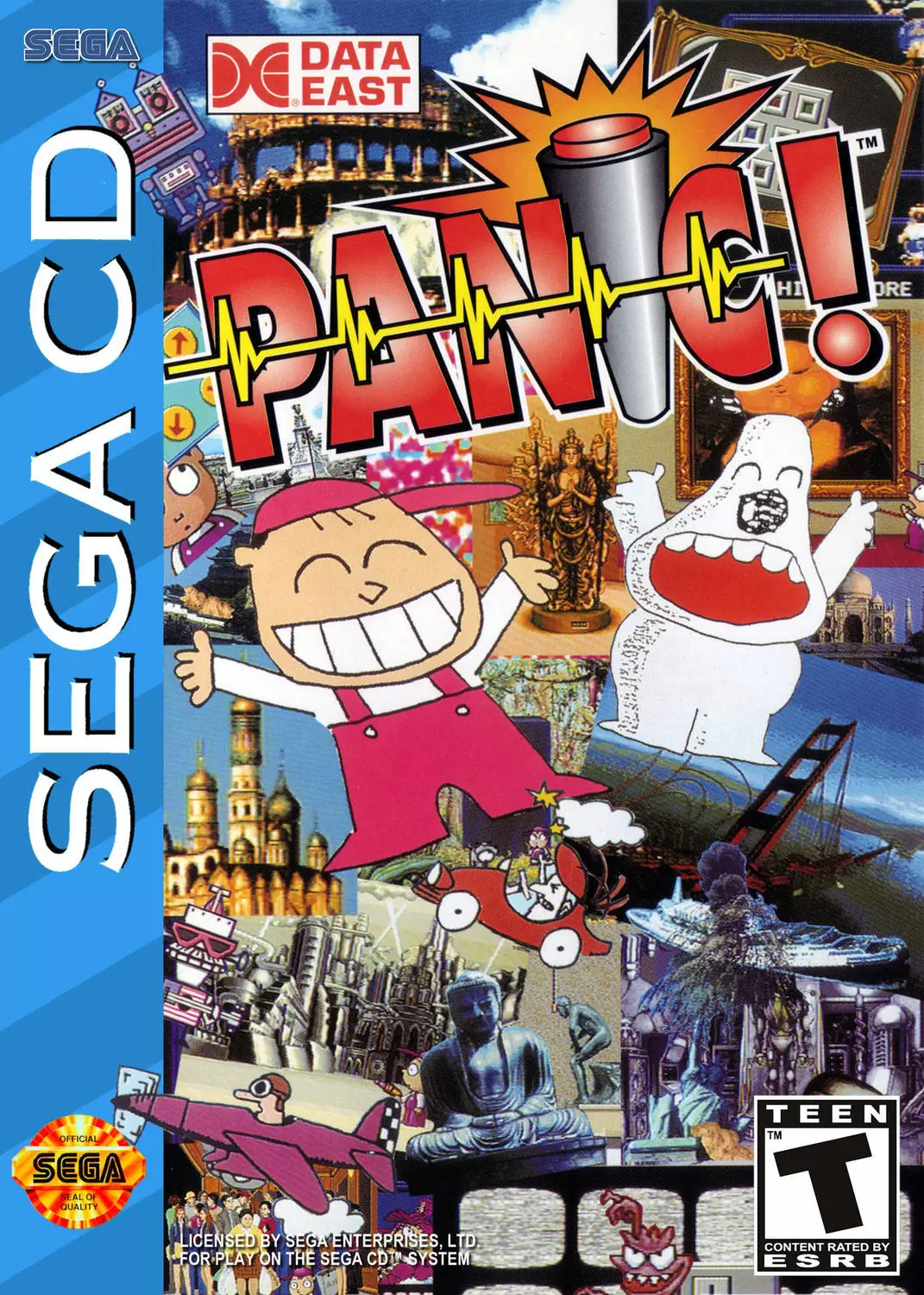 SEGA Mega CD Games - Panic!