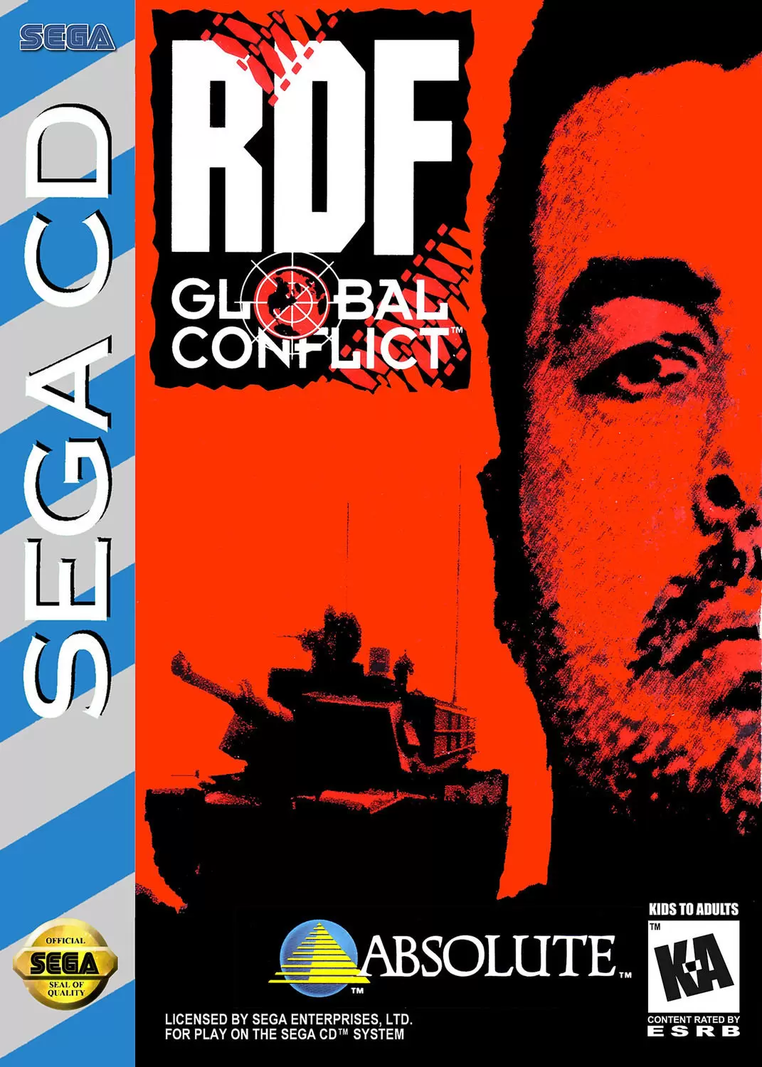 SEGA Mega CD Games - RDF Global Conflict