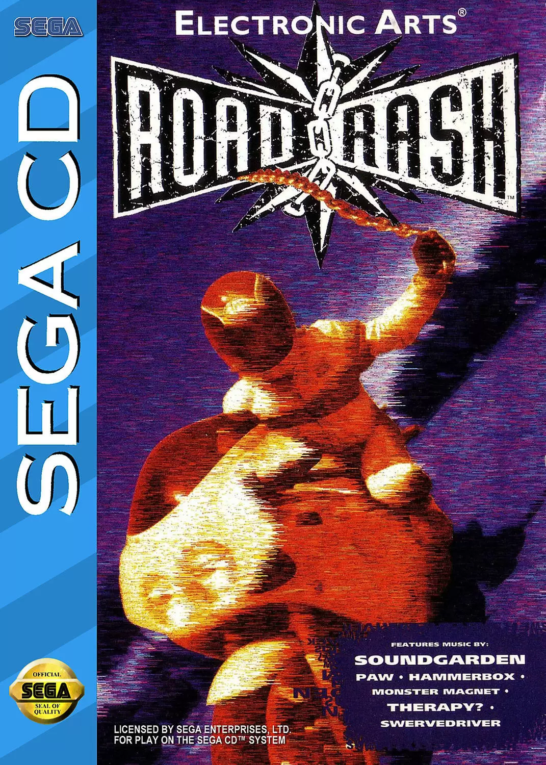 SEGA Mega CD Games - Road Rash