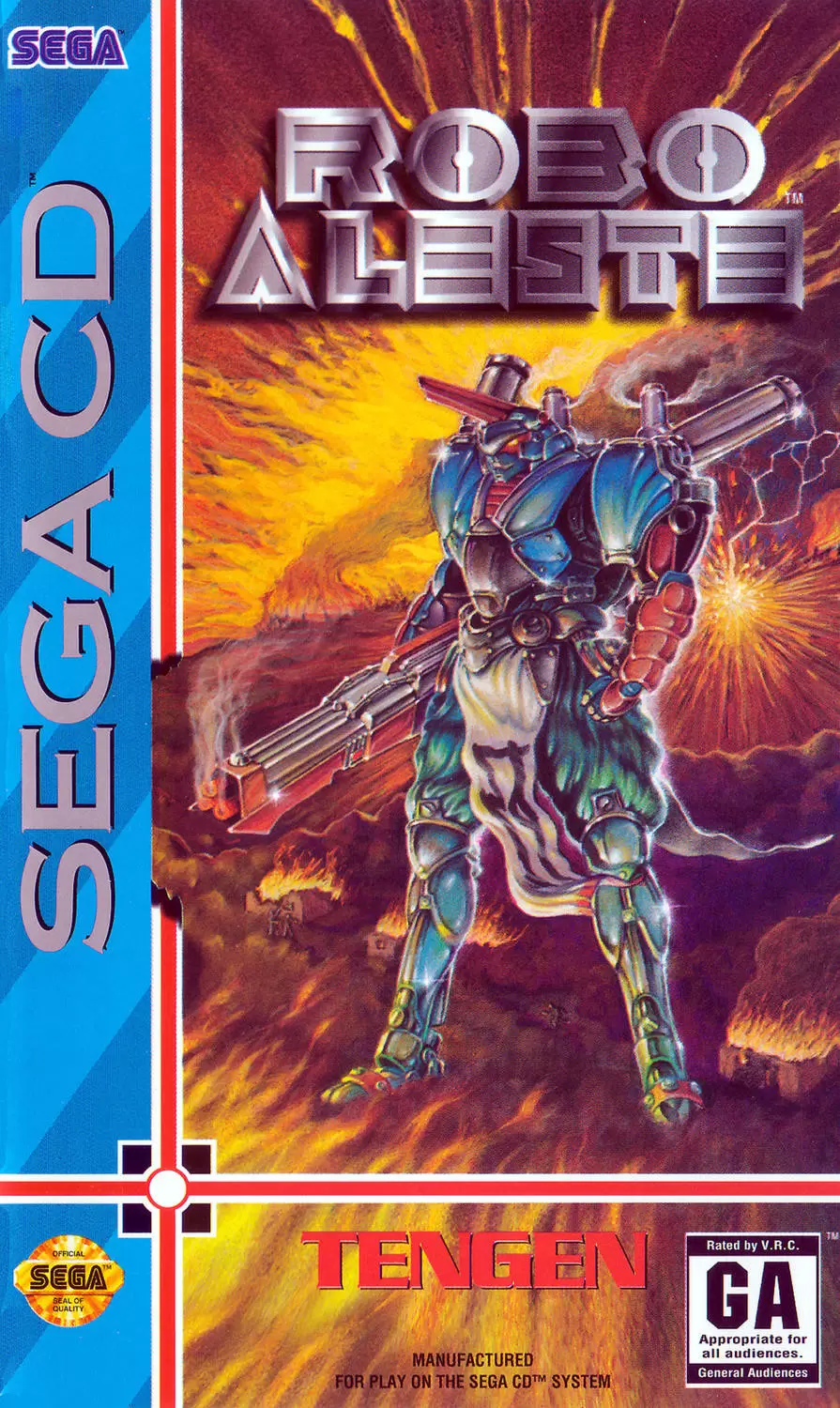 Jeux SEGA Mega CD - Robo Aleste