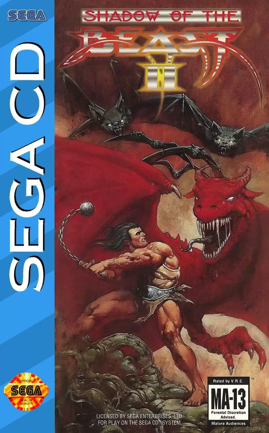 Jeux SEGA Mega CD - Shadow of the Beast II