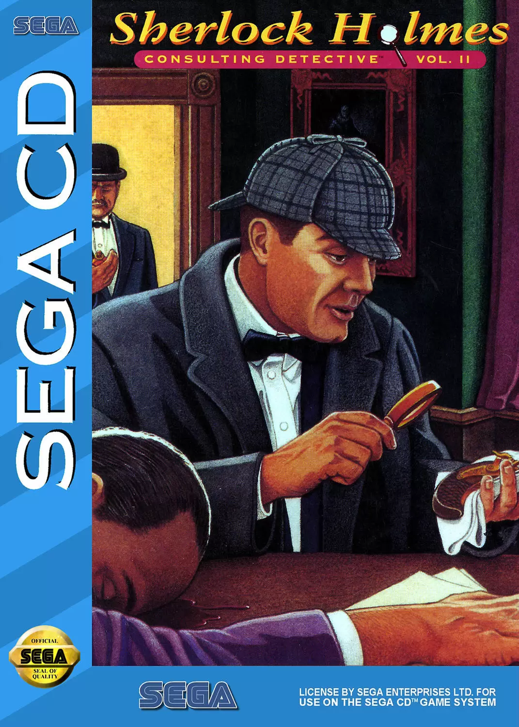 SEGA Mega CD Games - Sherlock Holmes: Consulting Detective Vol. II
