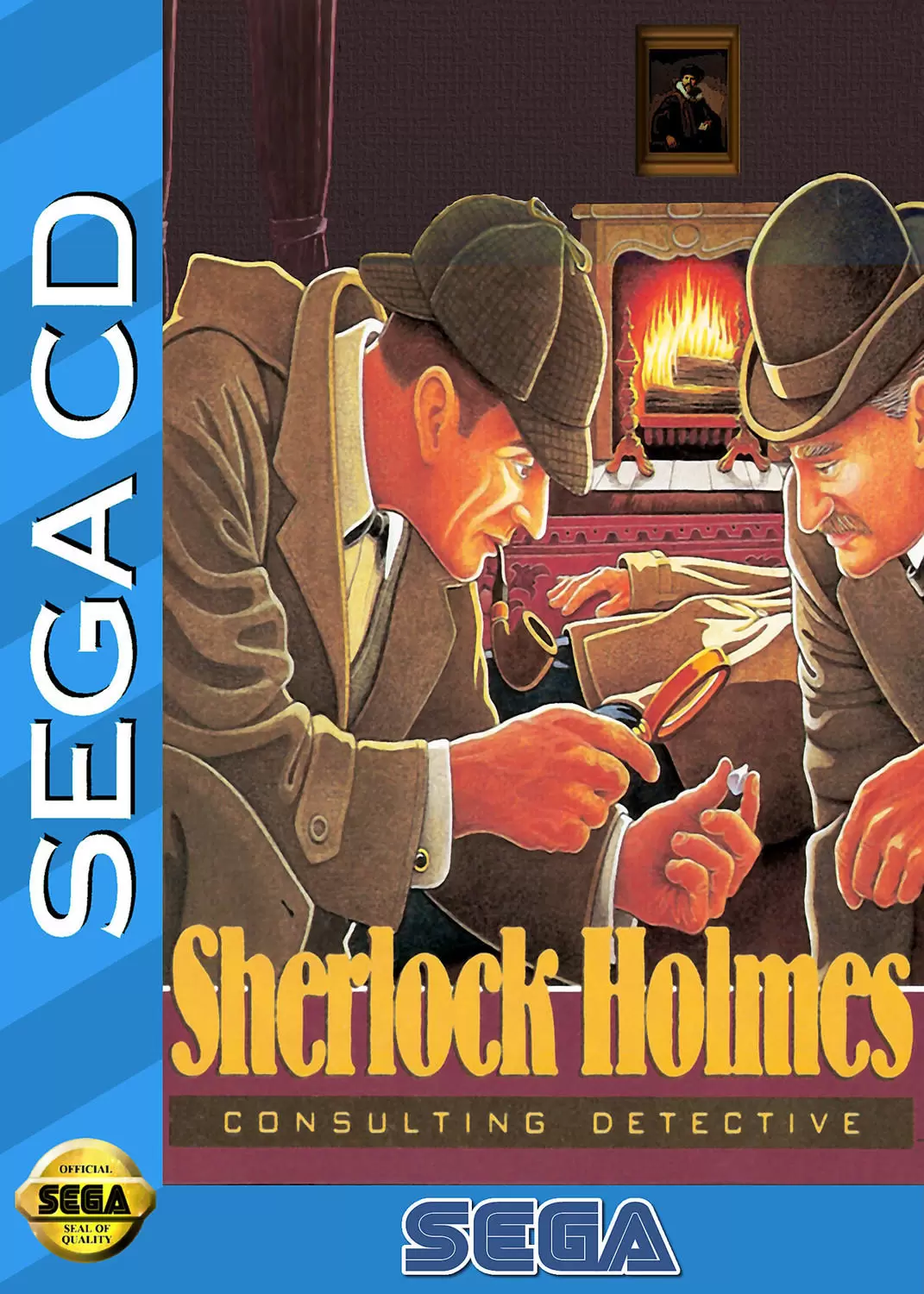Jeux SEGA Mega CD - Sherlock Holmes: Consulting Detective