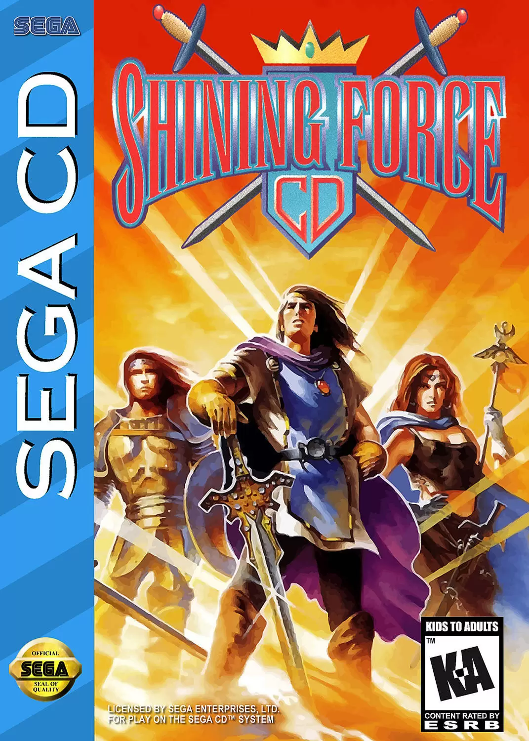 SEGA Mega CD Games - Shining Force CD