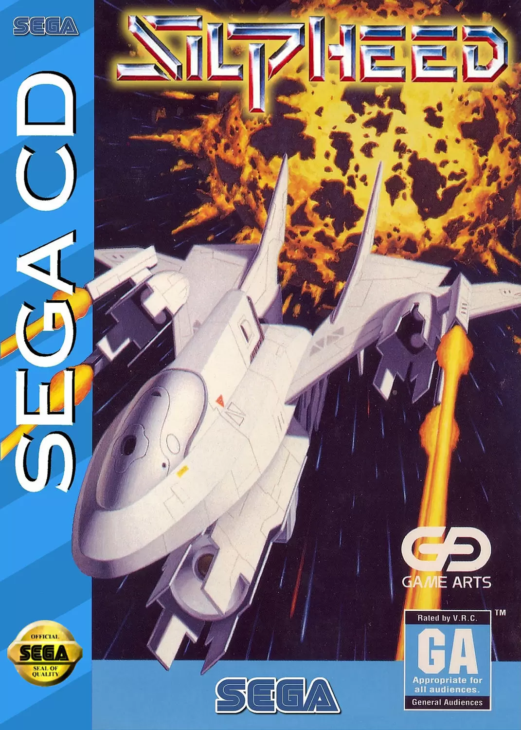 SEGA Mega CD Games - Silpheed